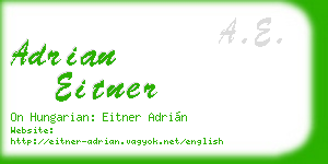 adrian eitner business card